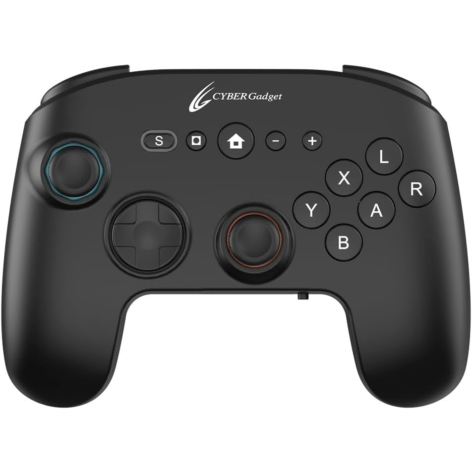 【新品】【お取り寄せ】[ACC][Switch2] CYBER・ゲーミングコントローラー6B 無線タイプ(Switch2用/スイッチ2用) ブラック サイバーガジェット(CY-S2GC6BWL-BK)(20251220)