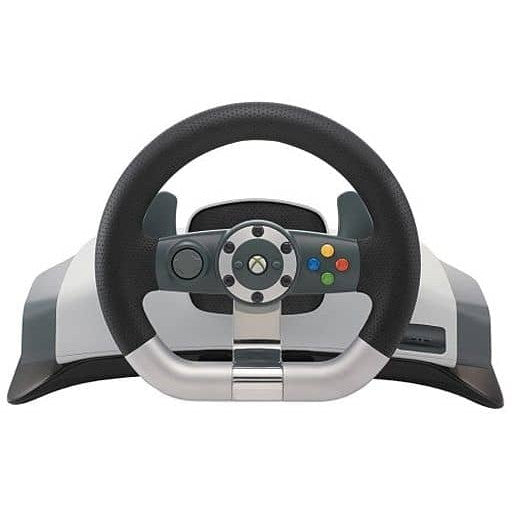 【中古即納】[ACC][Xbox360] Xbox 360 ワイヤレス レーシング ホイール(改良版) 日本マイクロソフト(9Z1-00021)(20080131)