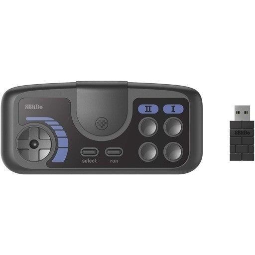 【中古即納】[ACC][PCE] 8BitDo PCE 2.4G Wireless Gamepad(ワイヤレスゲームパッド) PCE Core Edition 8Bitdo(81FC)(20201231)