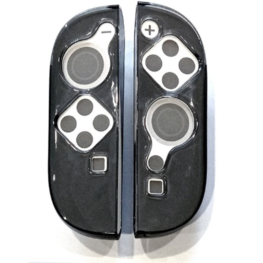 【新品即納】[ACC][Switch2] CYBER・TPUグリップカバー(Switch2 Joy-Con2用/スイッチ2 ジョイコン用) クリアブラック サイバーガジェット(CY-S2TPUGC-CB)(20251127)