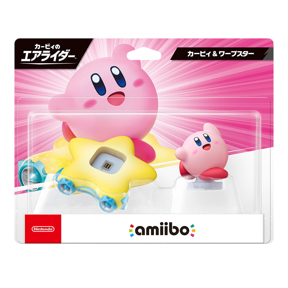 【中古即納】[ACC][Switch2] amiibo(アミーボ) カービィ&ワープスター(カービィのエアライダーシリーズ) 任天堂(NVL-W-CAAA)(20251120)