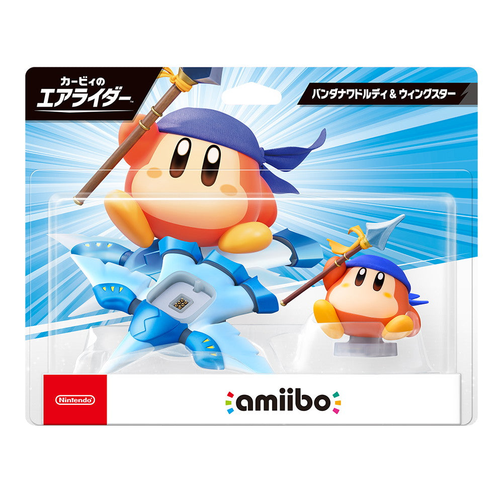【予約前日出荷】[ACC][Switch2] amiibo(アミーボ) バンダナワドルディ&ウィングスター(カービィのエアライダーシリーズ) 任天堂(NVL-W-CAAB)(20251120)
