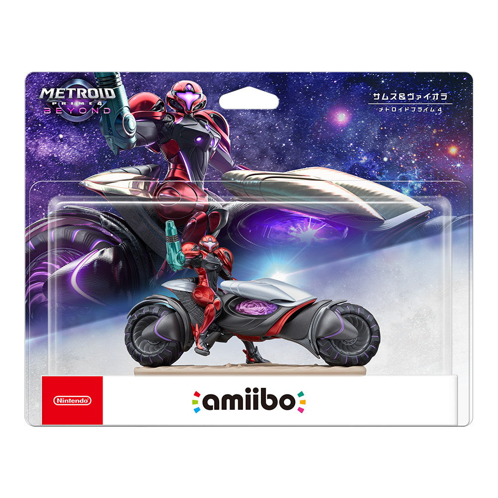 【予約前日出荷】[ACC][Switch2] amiibo(アミーボ) サムス&ヴァイオラ【メトロイドプライム4】(メトロイドシリーズ) 任天堂(NVL-C-ARAE)(20251106)
