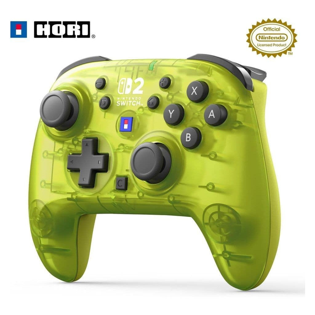 【新品】【お取り寄せ】[ACC][Switch2] ワイヤレスホリパッド TURBO for Nintendo Switch 2(ニンテンドースイッチ2) シャインイエロー 任天堂ライセンス商品 HORI(NSX-133)(20251122)