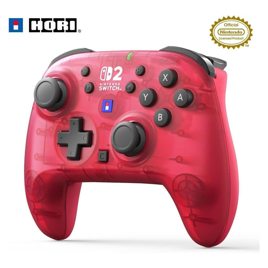 【新品】【お取り寄せ】[ACC][Switch2] ワイヤレスホリパッド TURBO for Nintendo Switch 2(ニンテンドースイッチ2) ルビーマゼンタ 任天堂ライセンス商品 HORI(NSX-134)(20251122)