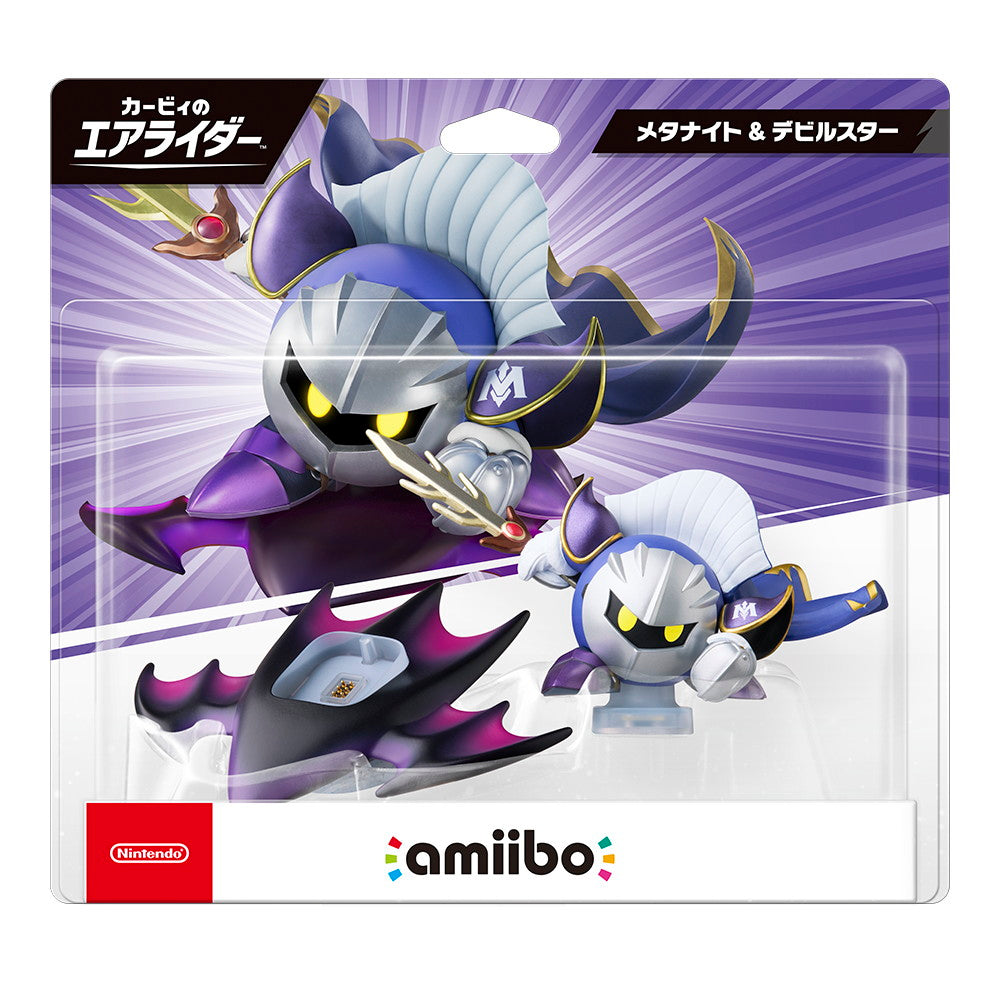 【予約前日出荷】[ACC][Switch2] amiibo(アミーボ) メタナイト&デビルスター(カービィのエアライダーシリーズ) 任天堂(NVL-W-CAAC)(20260305)