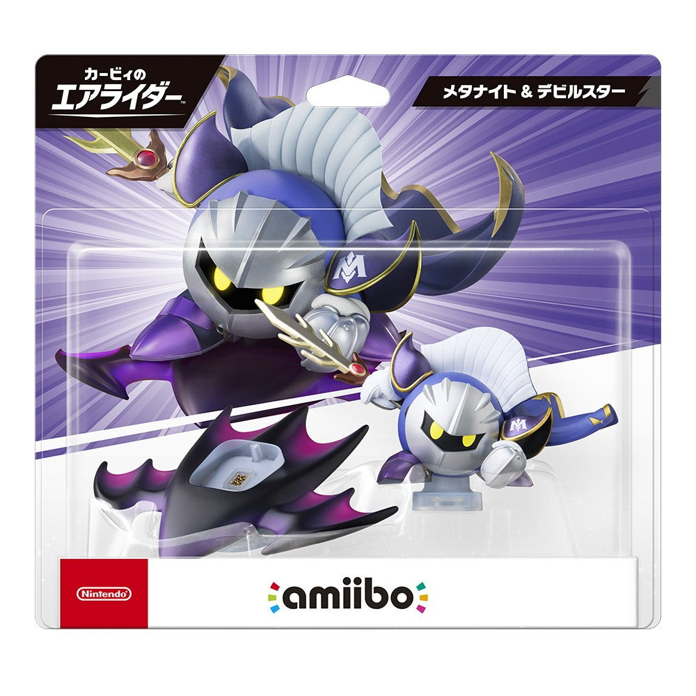 【新品】【お取り寄せ】[ACC][Switch2] amiibo(アミーボ) メタナイト&デビルスター(カービィのエアライダーシリーズ) 任天堂(NVL-W-CAAC)(20260305)