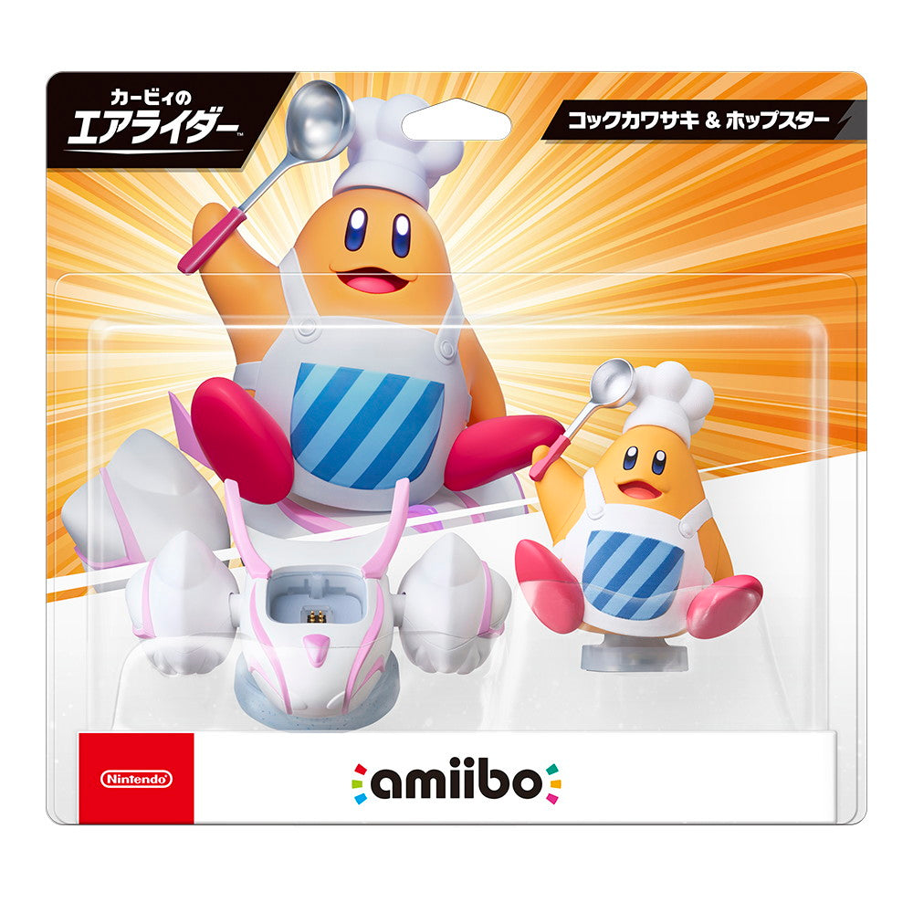 【中古即納】[ACC][Switch2] amiibo(アミーボ) コックカワサキ&ホップスター(カービィのエアライダーシリーズ) 任天堂(NVL-W-CAAD)(20260903)