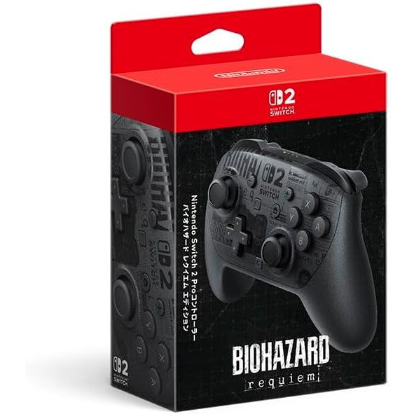 【中古即納】[ACC][Switch2] Nintendo Switch 2(ニンテンドースイッチ2) Proコントローラー バイオハザード レクイエム エディション 任天堂(BEE-A-FSSKD)(20260227)