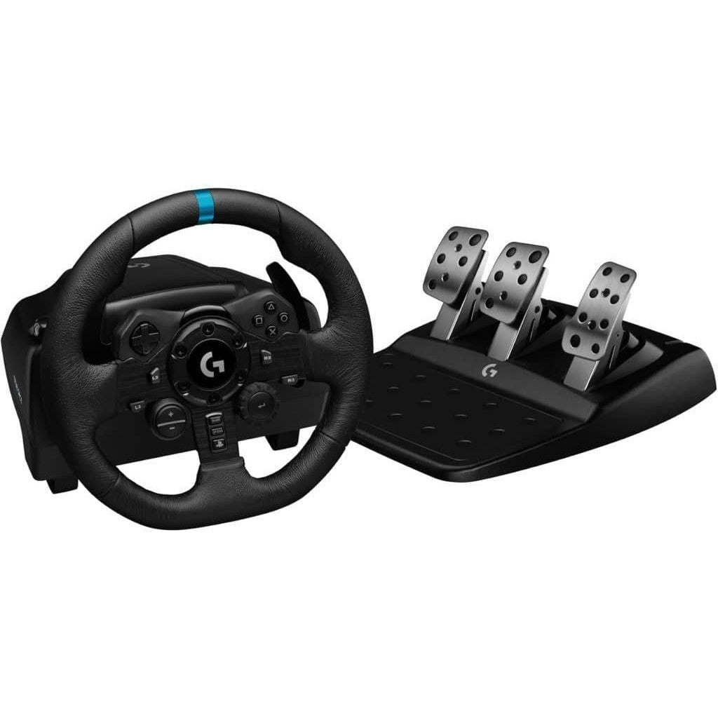 【中古即納】[お得品][表紙説明書なし][ACC][PS5] Amazon.co.jp限定 G923d Racing Wheel & Pedal(G923d レーシングホイール&ペダル) ソニーライセンス商品 Logicool(ロジクール)(G923d)(20220930)