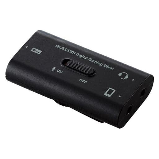【中古即納】[ACC][Switch] USBデジタルミキサー ブラック エレコム(HSAD-GM30MBK)(20191130)