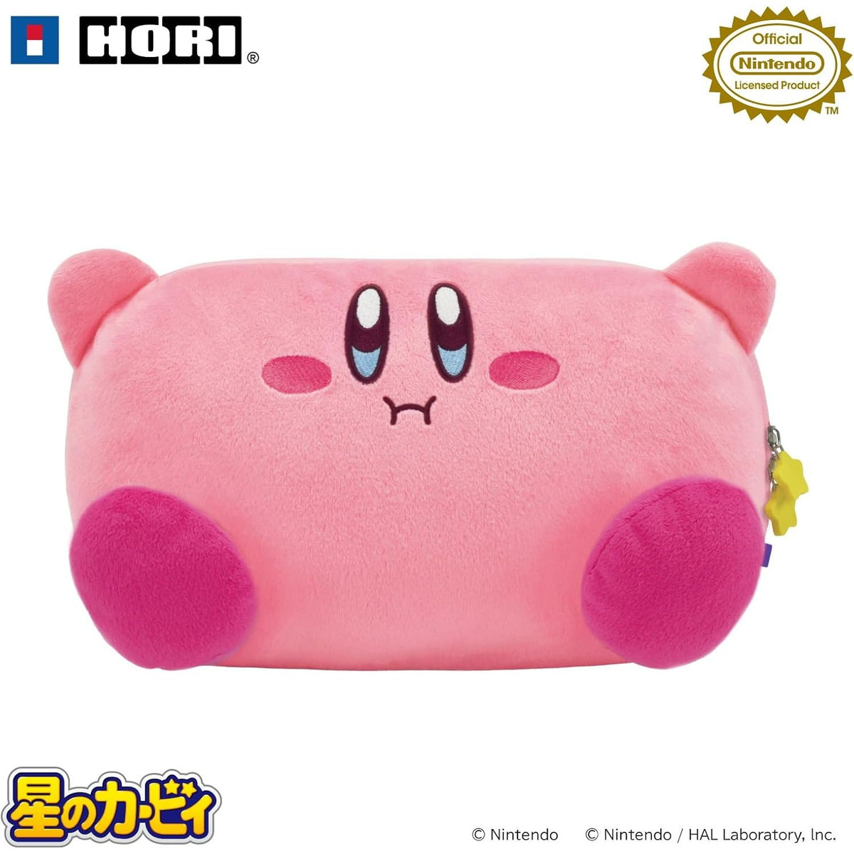 【新品】【お取り寄せ】[ACC][Switch2] 星のカービィ ぬいポーチ for Nintendo Switch 2(ニンテンドースイッチ2) カービィ 任天堂ライセンス商品 HORI(NSX-121)(20251225)