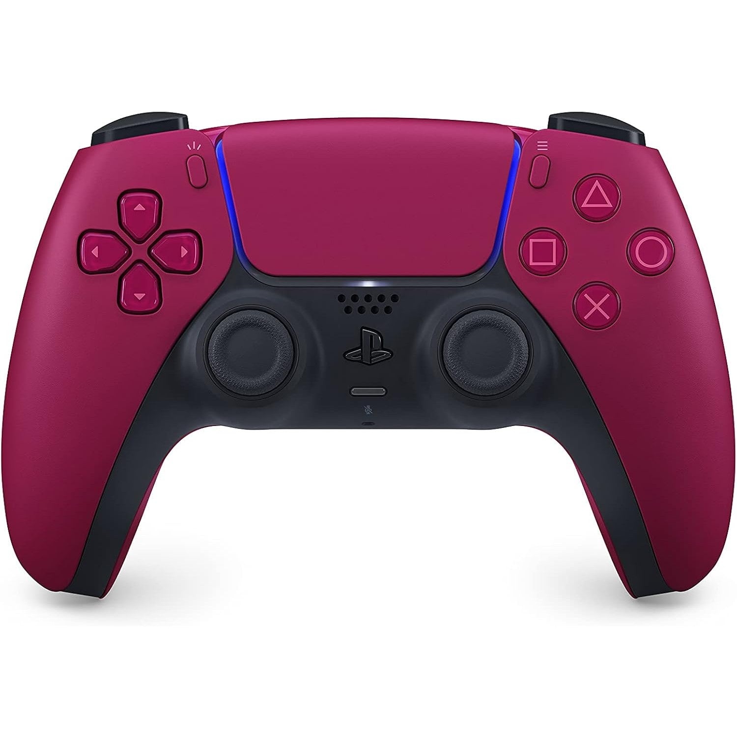 【中古即納】[お得品][表紙説明書なし][ACC][PS5] DualSense(デュアルセンス) ワイヤレスコントローラー コズミック レッド SIE(CFI-ZCT2J02)(20251121)