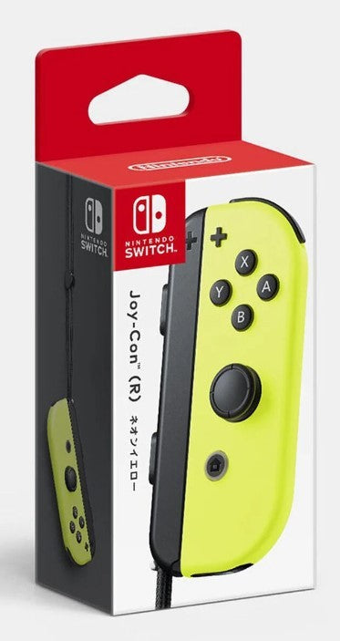 【中古即納】[ACC][Switch] マイニンテンドーストア限定 Joy-Con(R) ネオンイエロー(ジョイコンR ネオンイエロー) 任天堂(HAC-A-JRYAA)(20170616)
