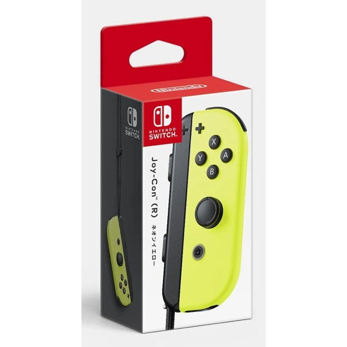【中古即納】[ACC][Switch] マイニンテンドーストア限定 Joy-Con(R) ネオンイエロー(ジョイコンR ネオンイエロー) 任天堂(HAC-A-JRYAA)(20170616)