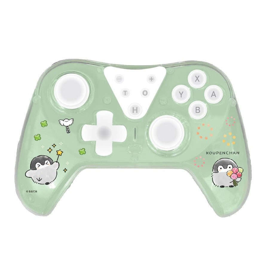 【新品即納】[ACC][Switch2] ゲーム用ワイヤレスコントローラー コウペンちゃん アローン(ALG-NS2WCKP)(20260226)