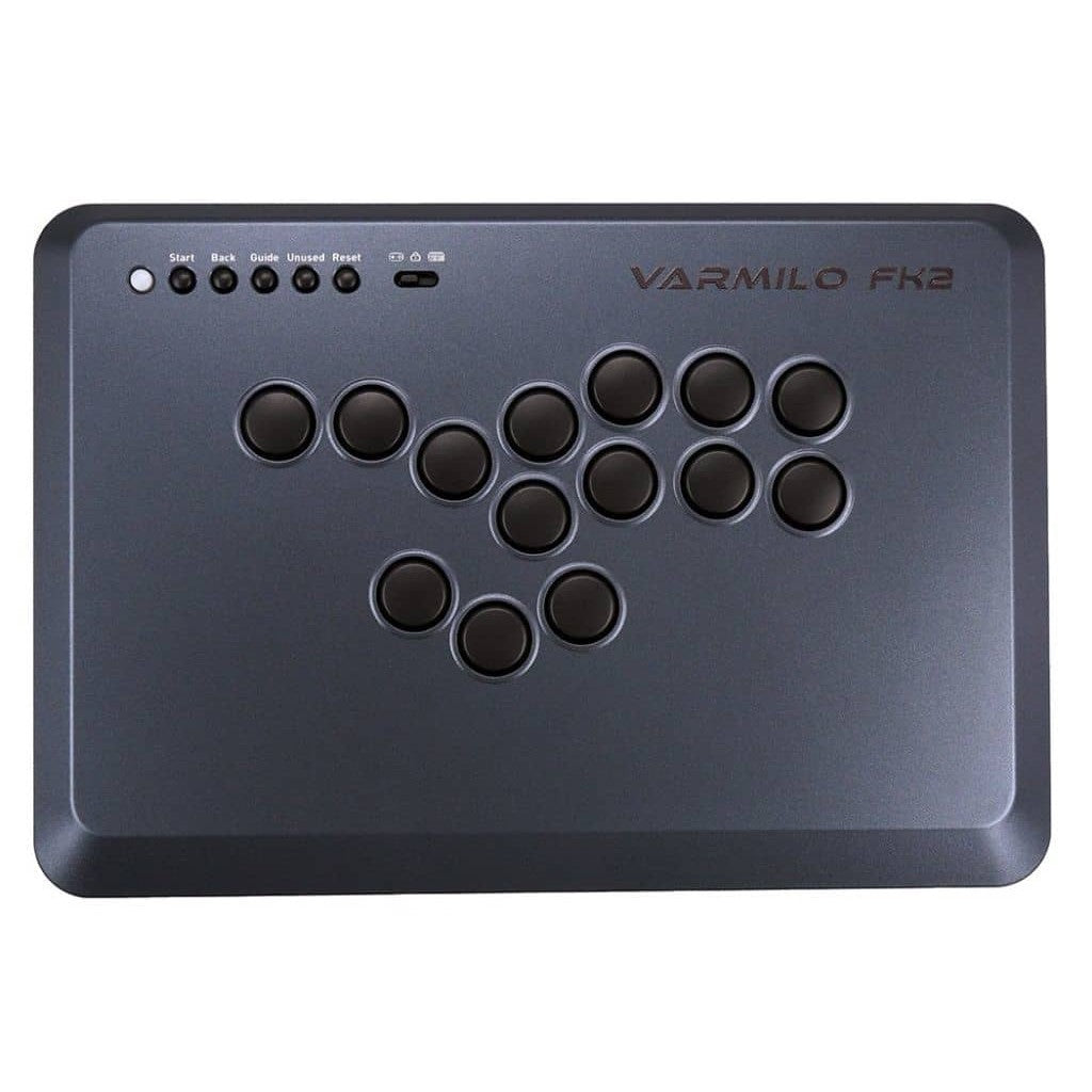 【中古即納】[ACC][ETC] Varmilo FK2(不屈) レバーレスアーケードコントローラー 格闘ゲーム用 ブラック Varmilo(アミロ)(vm-fk2-black)(20241231)
