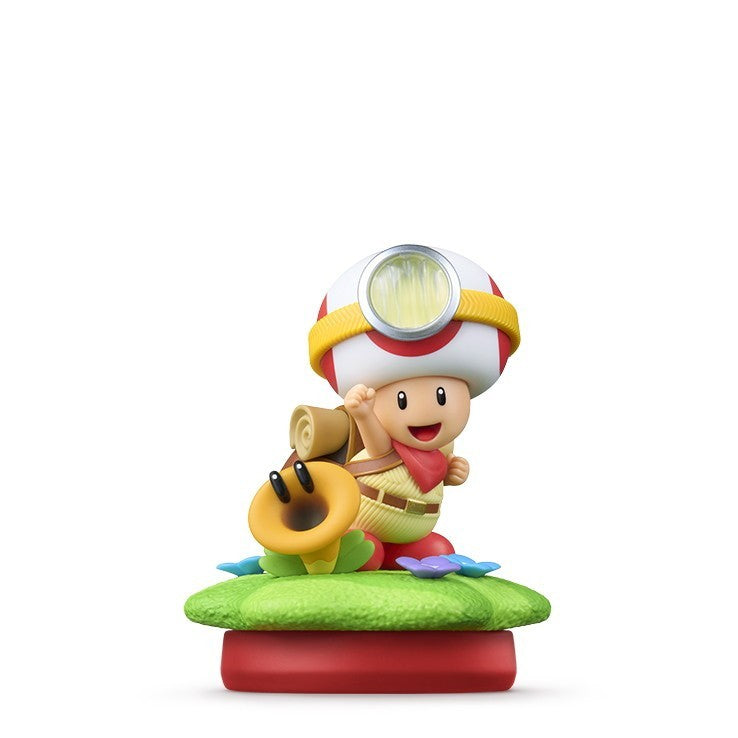 【新品】【お取り寄せ】[ACC][Switch2] amiibo(アミーボ) キノピオ隊長&おしゃべりフラワー(スーパーマリオシリーズ) 任天堂(NVL-C-ABAZ)(20260326)
