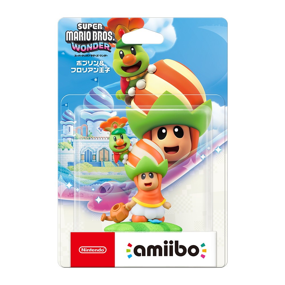【中古即納】[ACC][Switch2] amiibo(アミーボ) ポプリン&フロリアン王子(スーパーマリオシリーズ) 任天堂(NVL-C-ABBA)(20260326)