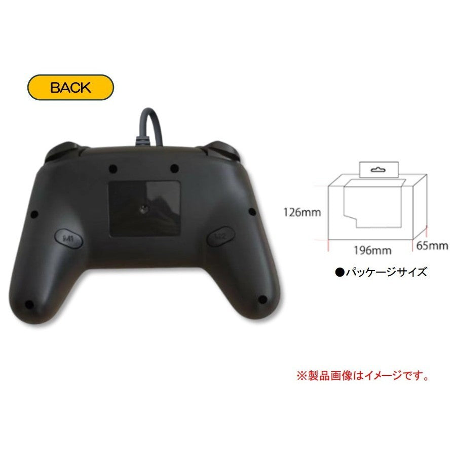 【新品即納】[ACC][Switch2] Switch2/Switch/PC用(スイッチ2/スイッチ/PC用) コントローラーTURBO PRO 有線タイプ エンジェイド(VTS-SWCT12PROWRD)(20260331)