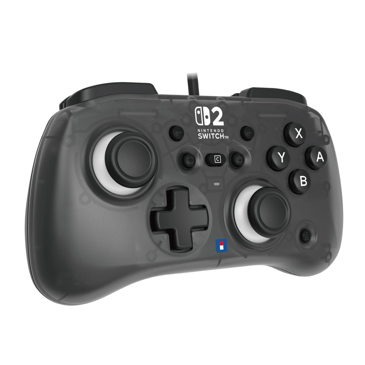 【新品】【お取り寄せ】[ACC][Switch2] ホリパッド TURBO ミニ for Nintendo Switch 2(ニンテンドースイッチ2) ブラック 任天堂ライセンス商品 HORI(NSX-222)(20260425)