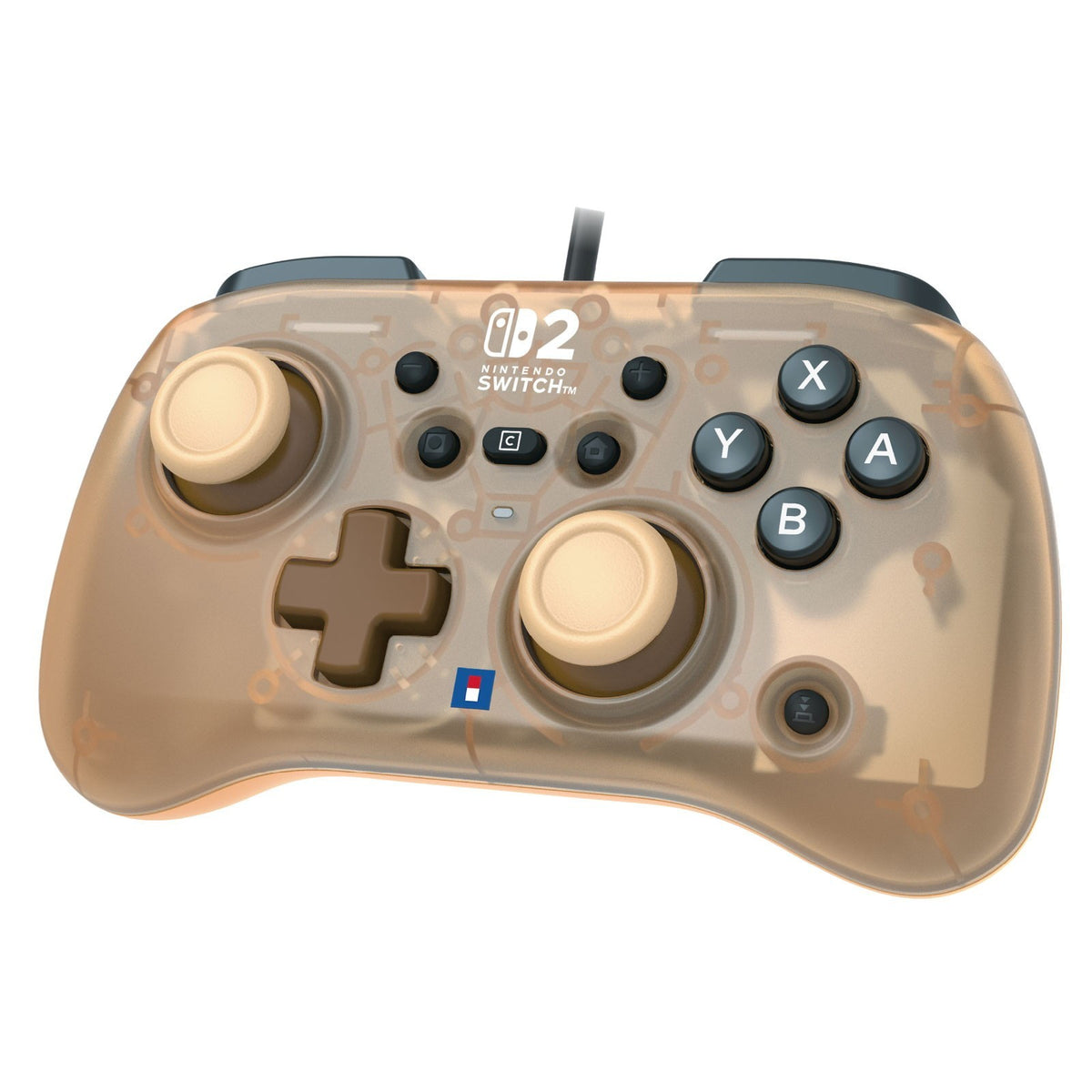 【新品】【お取り寄せ】[ACC][Switch2] ホリパッド TURBO ミニ for Nintendo Switch 2(ニンテンドースイッチ2) モカ 任天堂ライセンス商品 HORI(NSX-226)(20260425)