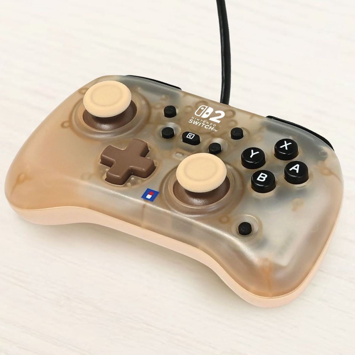 【新品】【お取り寄せ】[ACC][Switch2] ホリパッド TURBO ミニ for Nintendo Switch 2(ニンテンドースイッチ2) モカ 任天堂ライセンス商品 HORI(NSX-226)(20260425)