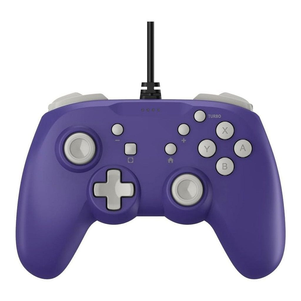 【新品】【お取り寄せ】[ACC][Switch2] CYBER・レトロスタイルゲームパッド4B 有線タイプ(Switch2/Switch用)(スイッチ2/スイッチ用) レトロバイオレット サイバーガジェット(CY-S2RSGP4BWD-VL)(20260527)