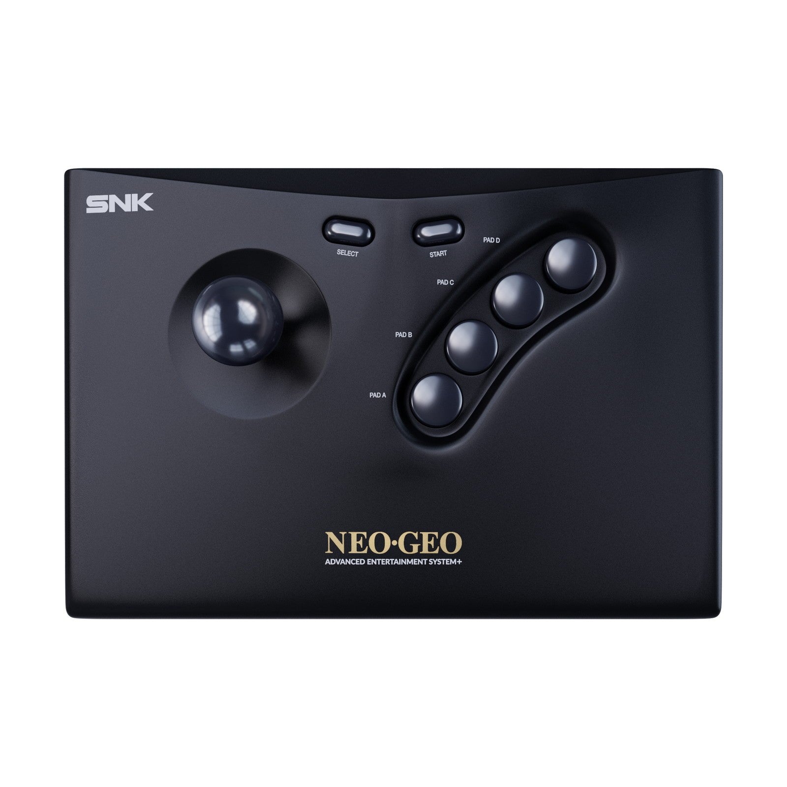 【予約前日出荷】[ACC][NG] NEOGEO AES+(ネオジオ エーイーエスプラス) ワイヤレスアーケードスティック(ブラック) PLAION(1180849)(20261112)