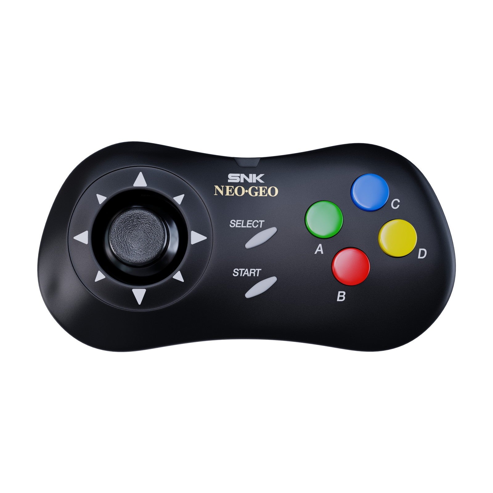 【予約前日出荷】[ACC][NG] NEOGEO AES+(ネオジオ エーイーエスプラス) ワイヤレスゲームパッド(ブラック) PLAION(1180853)(20261112)
