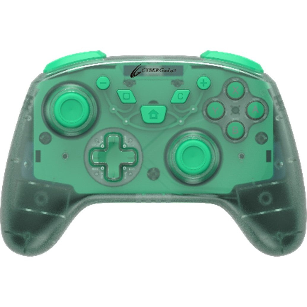 【新品】【お取り寄せ】[ACC][Switch2] CYBER・ゲーミングコントローラー HG smart 無線タイプ(Switch2/Switch用)(スイッチ2/スイッチ用) エメラルド サイバーガジェット(CY-S2GCSWL-EM)(20260717)