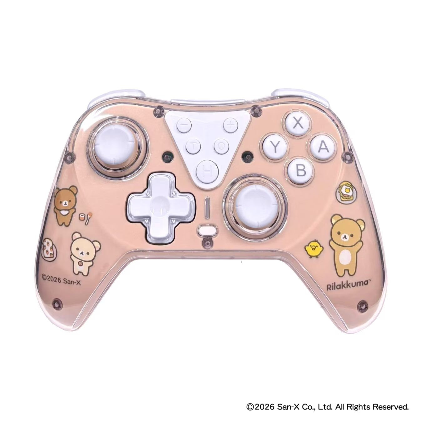 【新品即納】[ACC][Switch2] ゲーム用ワイヤレスコントローラー リラックマ アローン(ALG-NS2WCRK)(20260619)