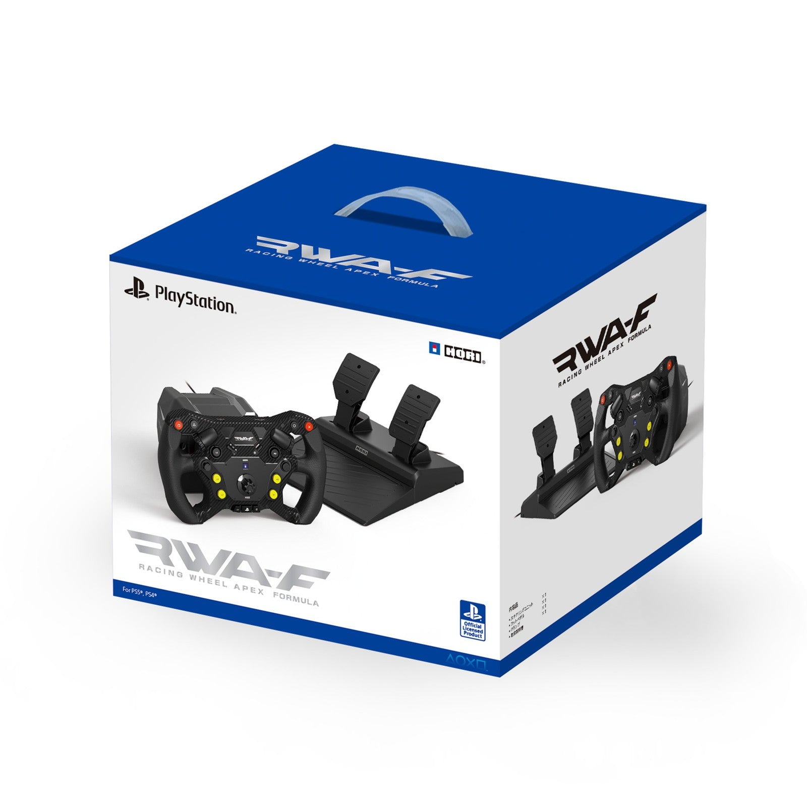 【予約前日出荷】[ACC][PS5] Racing Wheel Apex Formula(レーシング ホイール エイペックス フォーミュラ) for PlayStation5 PlayStation4 Windows PC ソニーライセンス商品 HORI(SPF-079)(2026年冬)