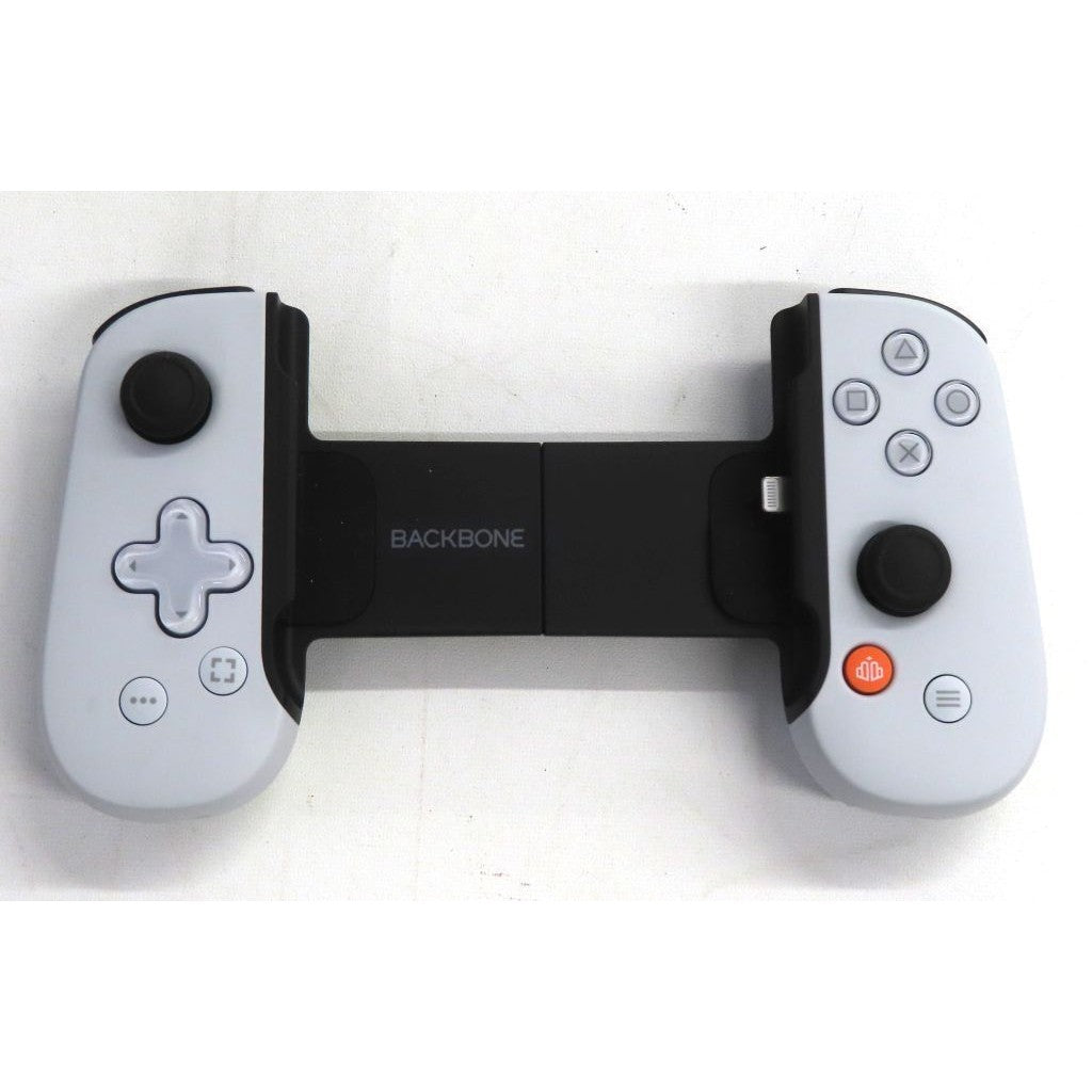 【中古即納】[ACC][PS5] Backbone One(バックボーンワン) PlayStation Edition for iPhone 第2世代 モバイルゲーミングコントローラー(Lightning/ホワイト) ソニーライセンス商品 Backbone(BB-02-W-Sv3)(20230523)