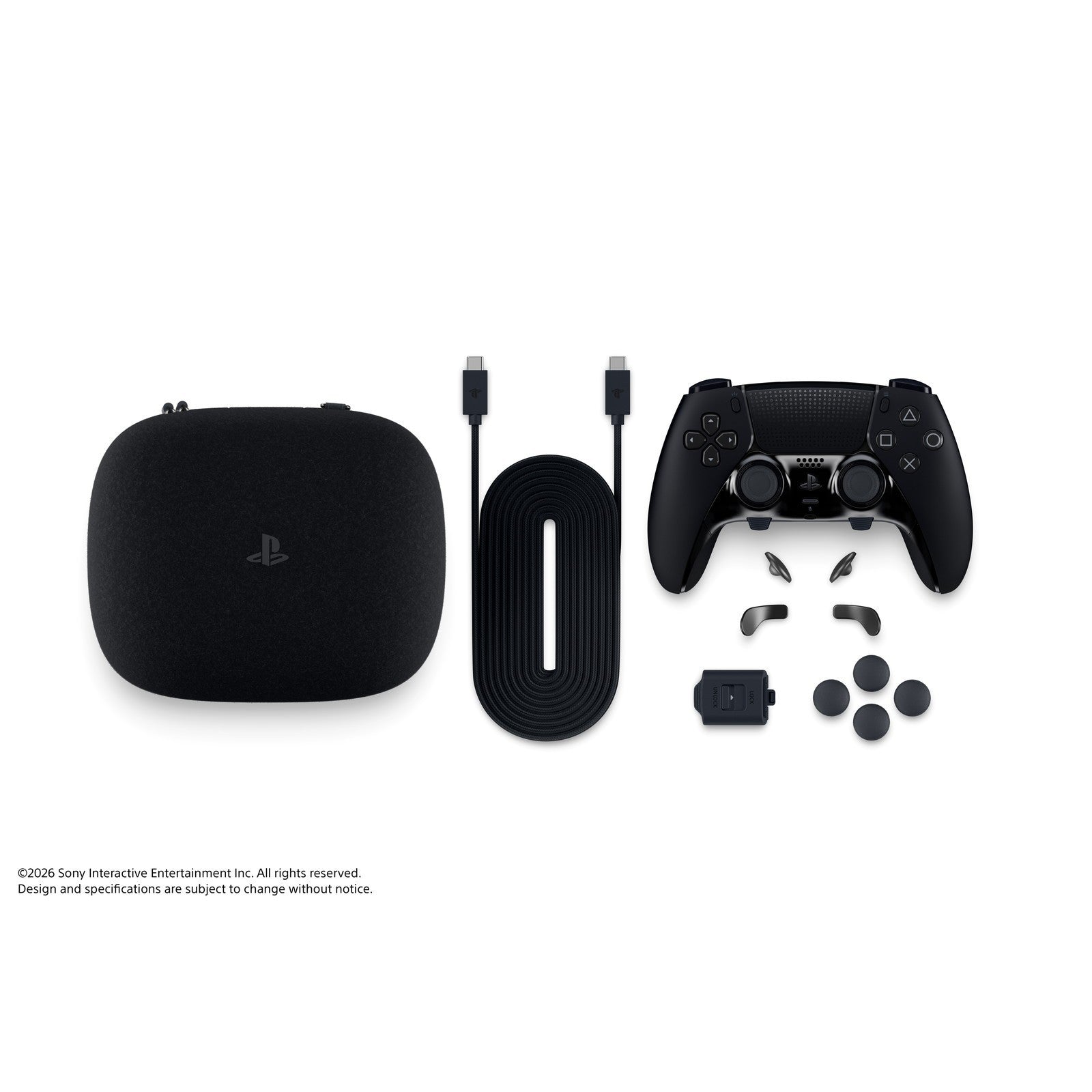 【新品】【お取り寄せ】[ACC][PS5] DualSense Edge(デュアルセンス エッジ) ワイヤレスコントローラー ミッドナイト ブラック SIE(CFI-ZCP2J01)(20260831)