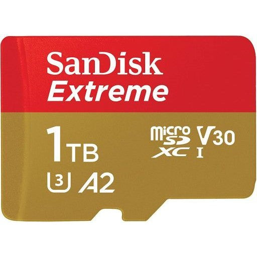 【中古即納】[ACC][Switch] SanDisk Extreme 1TB microSDXCカード(マイクロSDXCカード) A2 アダプタ付 海外パッケージ サンディスク(SDSQXA1-1T00-GN6MA)(20191231)