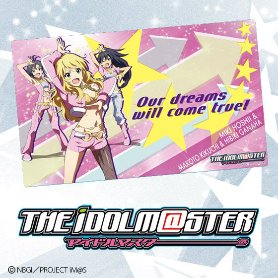 【新品】[TCG] アイドルマスター フレキシブルラバーマット MEMORIAL SEASON!04 美希&真&響 バンダイ(20140424)