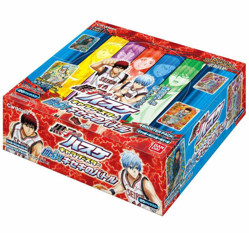 【新品】[TCG] (BOX)ミラクルバトルカードダス 黒子のバスケ キャラブースター 「開幕!キセキのバトル」 ブースターパック(KB01)(20パック)(20140628)