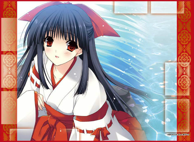 【新品】[TCG] TCG万能プレイマット 鈴平ひろ「水鏡巫女 水樹 鏡花」 ブロッコリー(20140530)