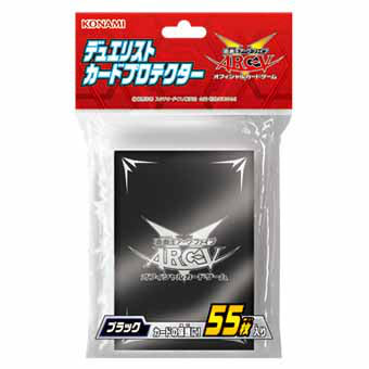 【新品】[TCG] 遊戯王アーク・ファイブOCG デュエリストカードプロテクター ブラック(CG1433)(20140517)