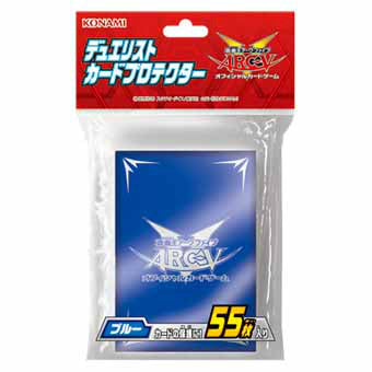 【新品】[TCG] 遊戯王アーク・ファイブOCG デュエリストカードプロテクター ブルー(CG1434)(20140517)