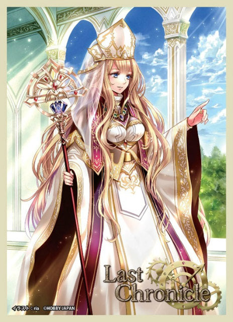 【新品】[TCG] ラストクロニクル オフィシャルカードスリーブ 「聖女教皇 ファムナス」 ホビージャパン(20140627)