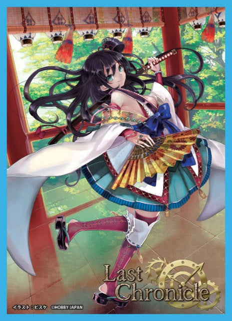 【新品】[TCG] ラストクロニクル オフィシャルカードスリーブ 「出雲阿国」 ホビージャパン(20140627)