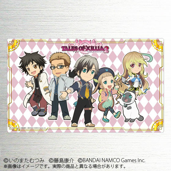 【新品】[TCG] テイルズ オブ エクシリア2 フレキシブルラバーマット SDキャラver バンダイアパレル(20140725)