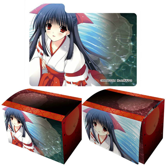 【新品】[TCG] キャラクターデッキケースコレクションMAX 鈴平ひろ「水鏡巫女 水樹鏡花」ブロッコリー(20140717)