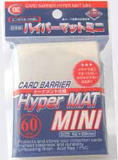 【新品】[TCG] カードバリアー ハイパーマットミニ クリアー(60枚入) KMC(20140705)