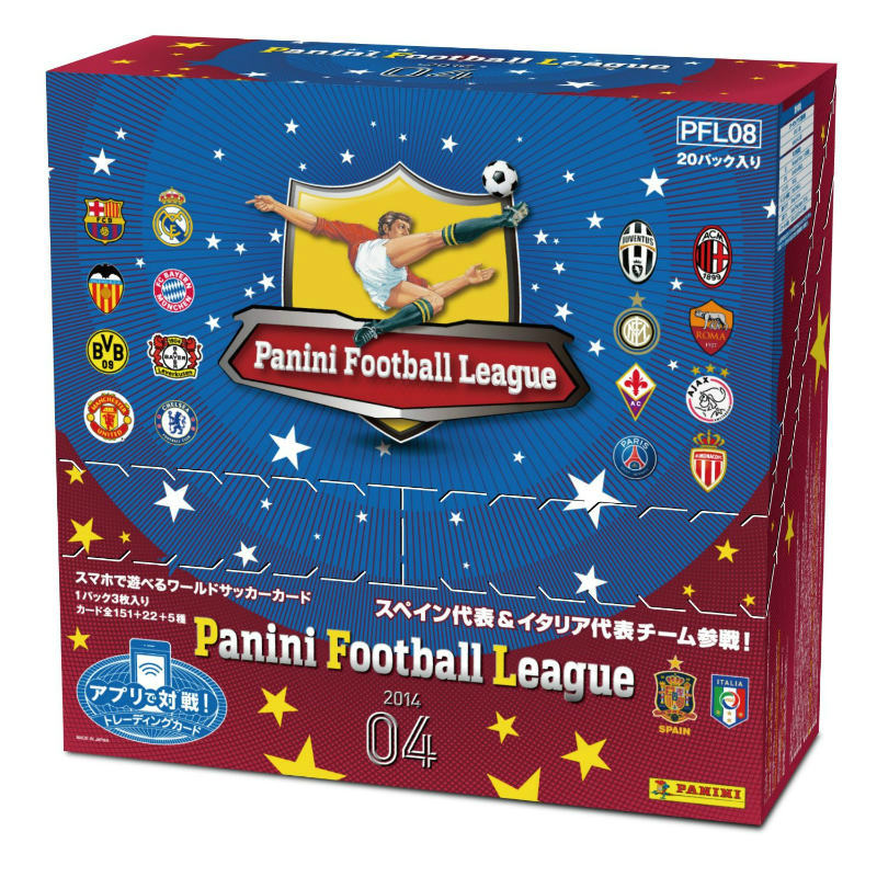 【新品】[TCG] (カートン)パニーニ フットボール リーグ PANINI FOOTBALL LEAGUE 2014-04(PFL08)(12BOX)(20141010)