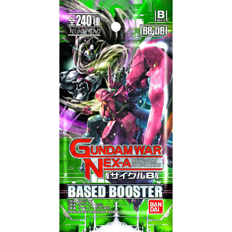 【新品】[TCG] GUNDAMWAR NEX-A BASED BOOSTER PACK 「サイクルB」(BB-OB)(20140926)