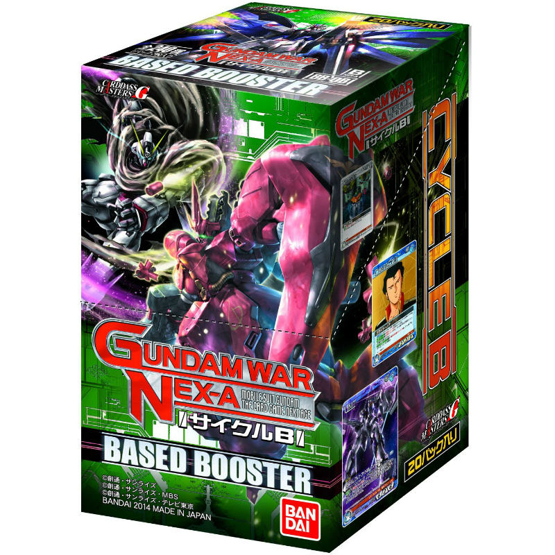 【新品】[TCG] (BOX)GUNDAMWAR NEX-A BASED BOOSTER PACK 「サイクルB」(BB-OB)(20パック)(20140926)