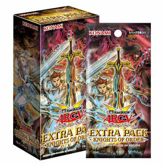 【新品】[TCG] (カートン)遊戯王アーク・ファイブOCG エクストラパック -ナイツ・オブ・オーダー-(CG1452)(24BOX)(20140913)